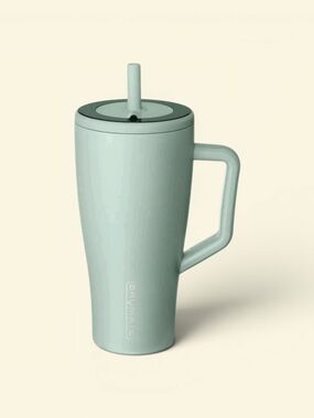 Brumate Mint Green Insulated Straw Tumbler with Handle New In Box